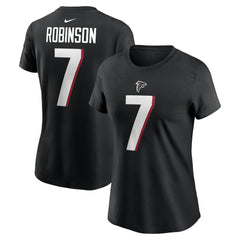 Atlanta Falcons Nike Bijan Robinson  Women's Player Name & Number T-Shirt