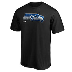 Seattle Seahawks  Midnight Mascot Team Logo T-Shirt
