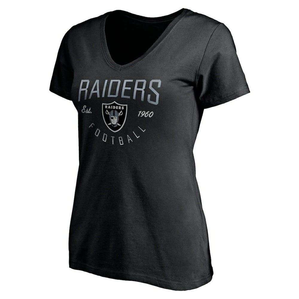 Las Vegas Raiders  Women's Live For It V-Neck T-Shirt