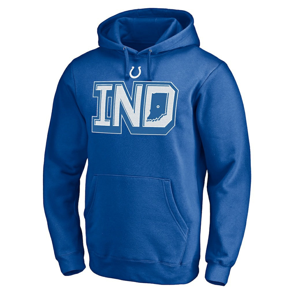Indianapolis Colts  Hometown Collection Sweep Pullover Hoodie