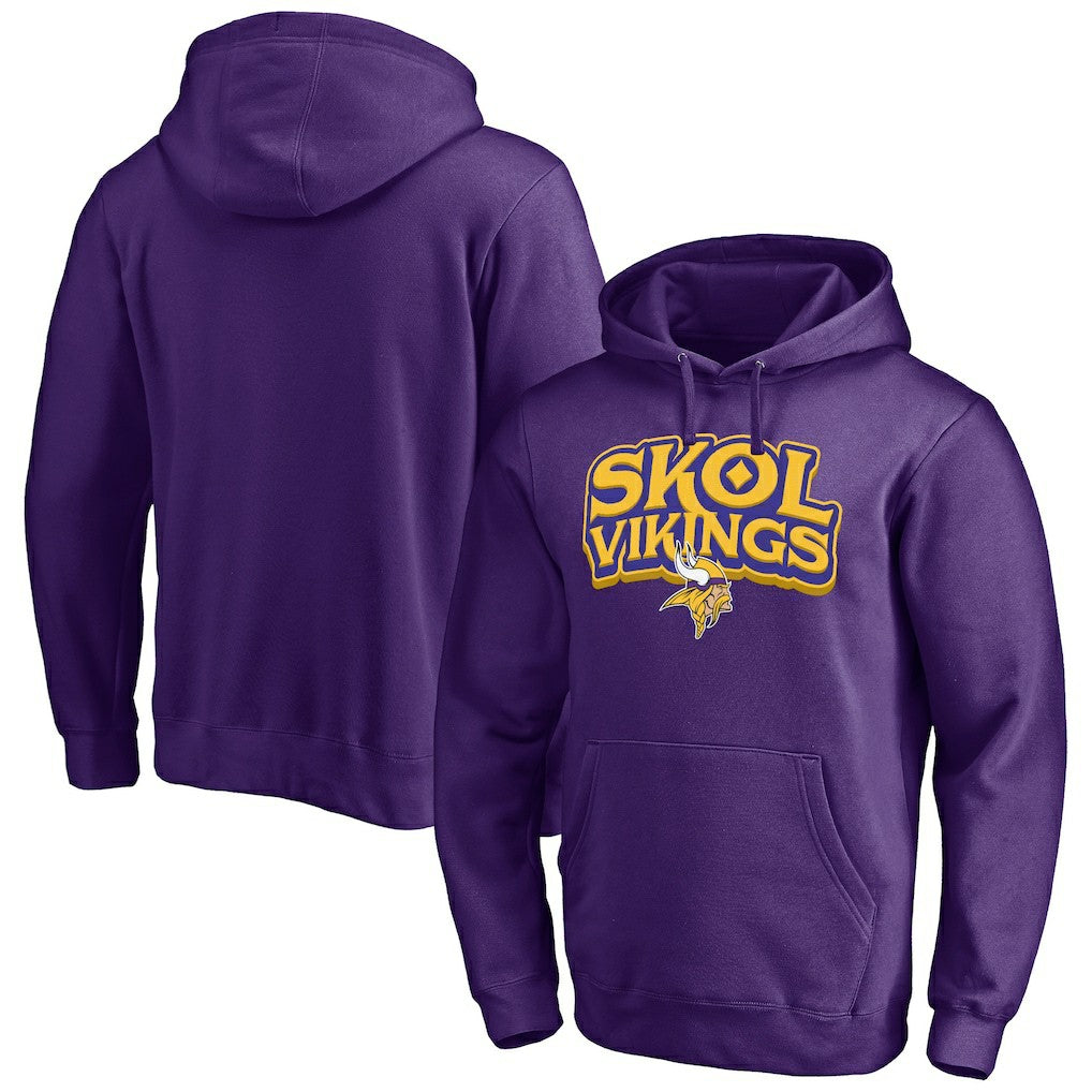 Minnesota Vikings  Hometown Collection Sweep Pullover Hoodie