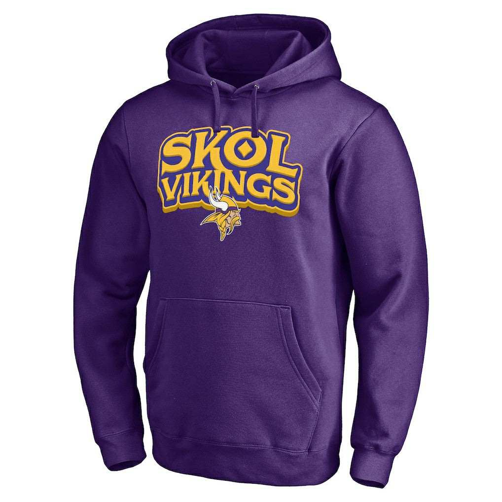 Minnesota Vikings  Hometown Collection Sweep Pullover Hoodie