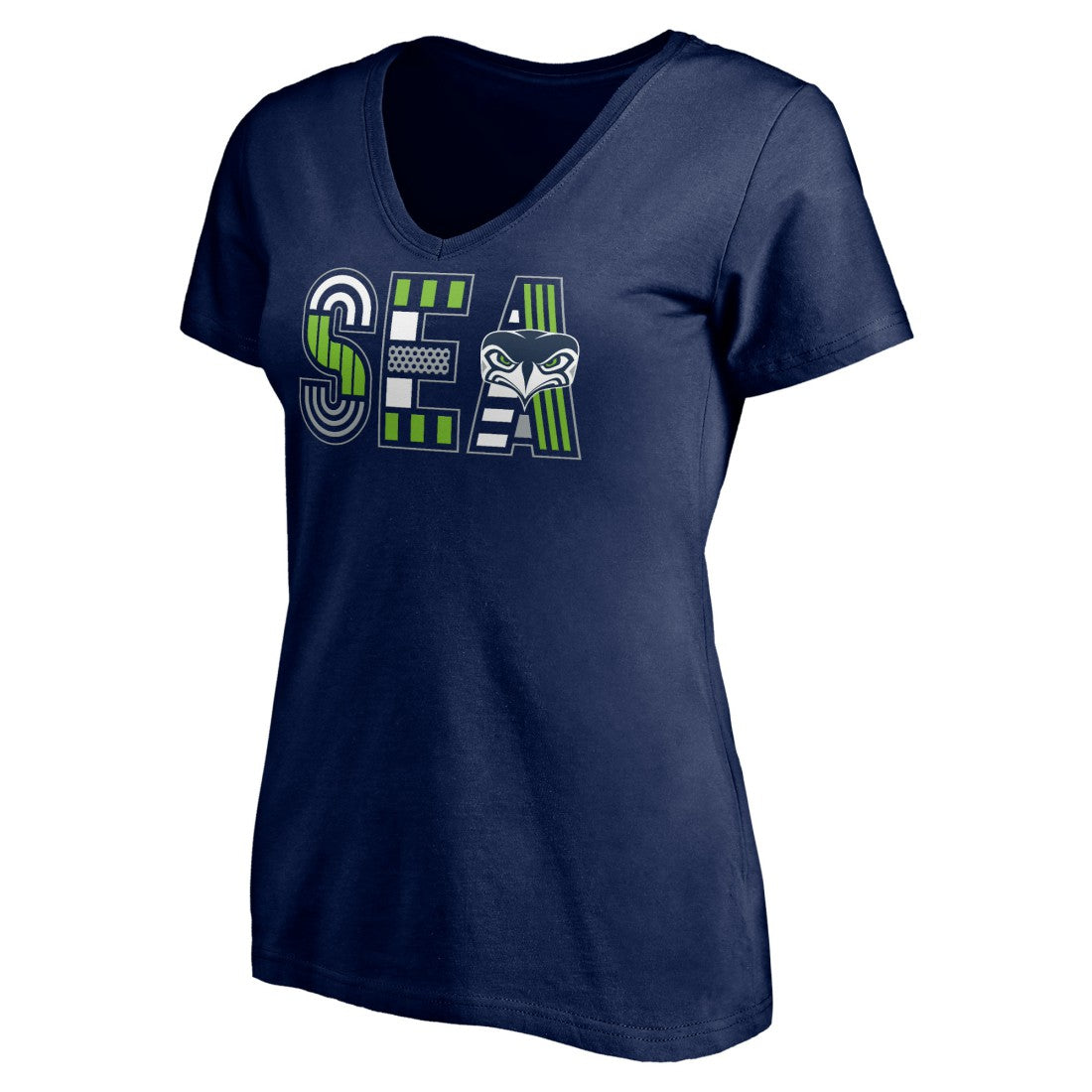 Seattle Seahawks  Women's Hometown Collection V-Neck T-Shirt