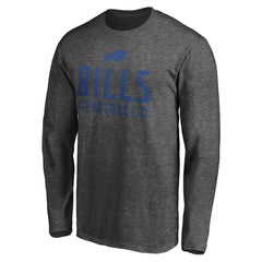 Buffalo Bills  Stencil Stack Long Sleeve T-Shirt