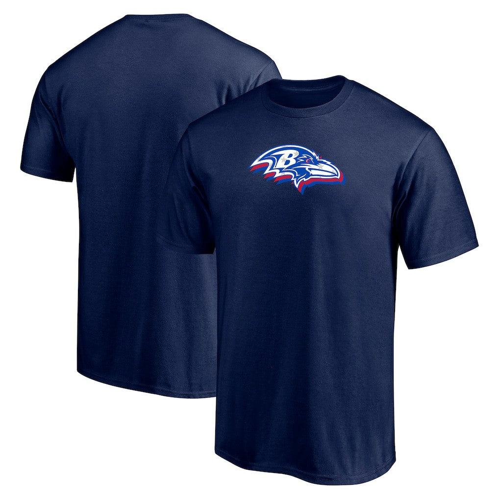 Baltimore Ravens  Red White and Team T-Shirt