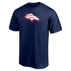Denver Broncos  Red White and Team T-Shirt