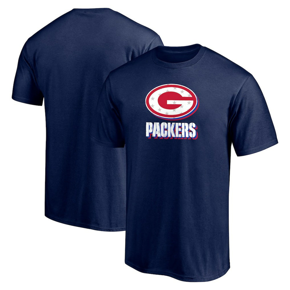 Green Bay Packers  Red White and Team T-Shirt