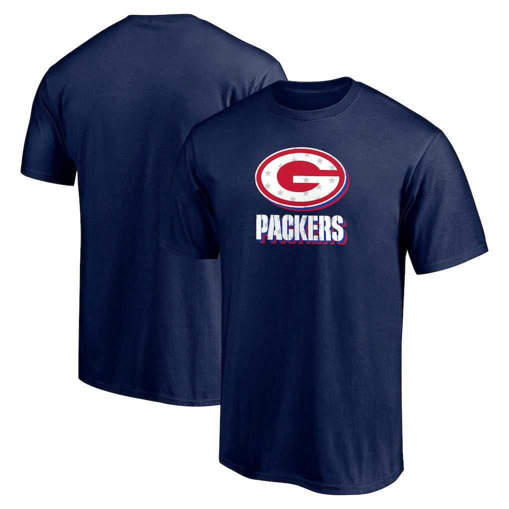 Green Bay Packers  Red White and Team T-Shirt