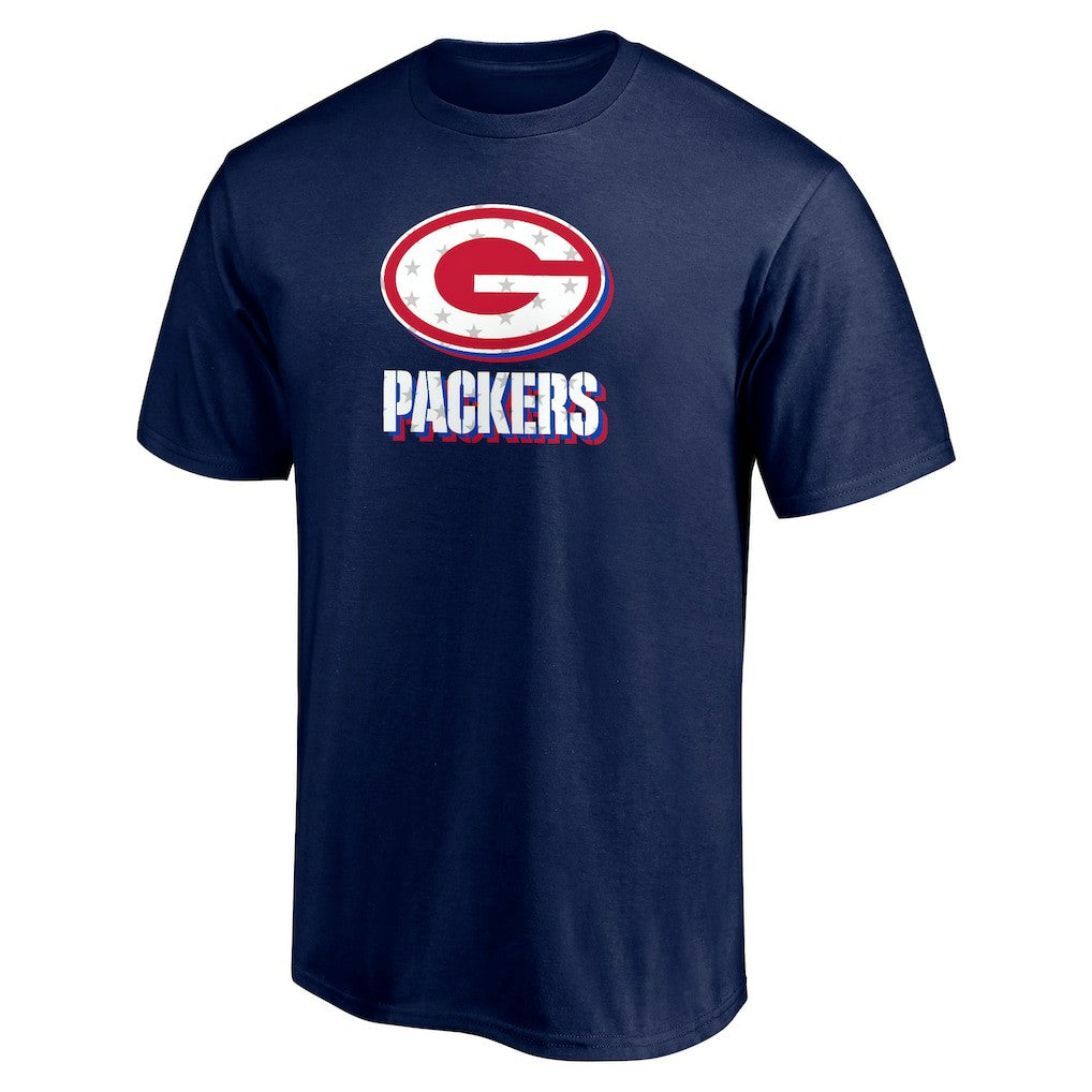 Green Bay Packers  Red White and Team T-Shirt