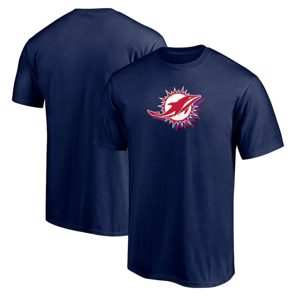 Miami Dolphins  Red White and Team T-Shirt