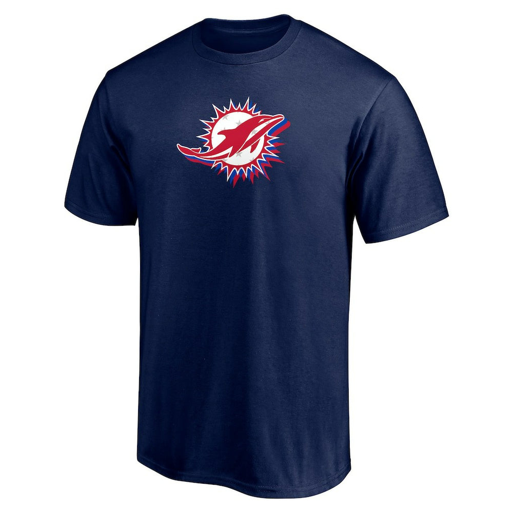 Miami Dolphins  Red White and Team T-Shirt