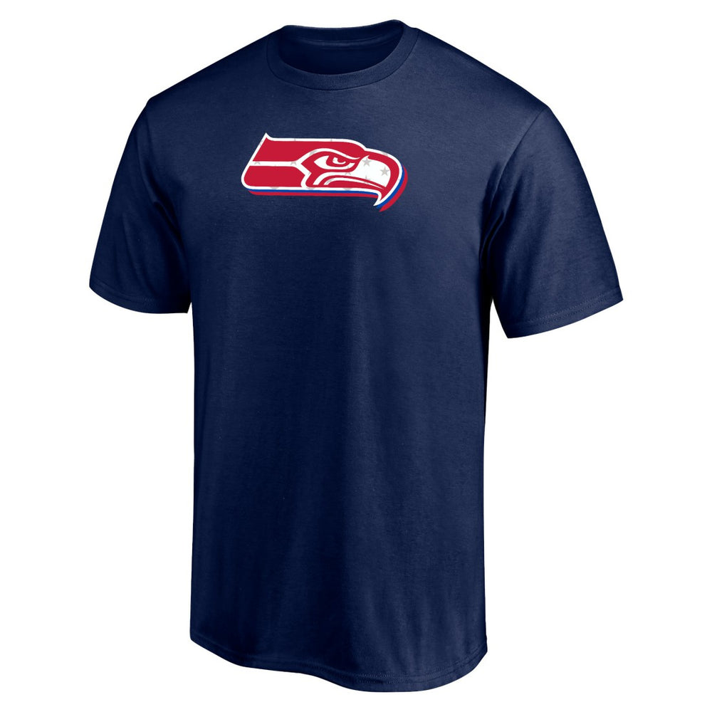 Seattle Seahawks  Red White and Team T-Shirt