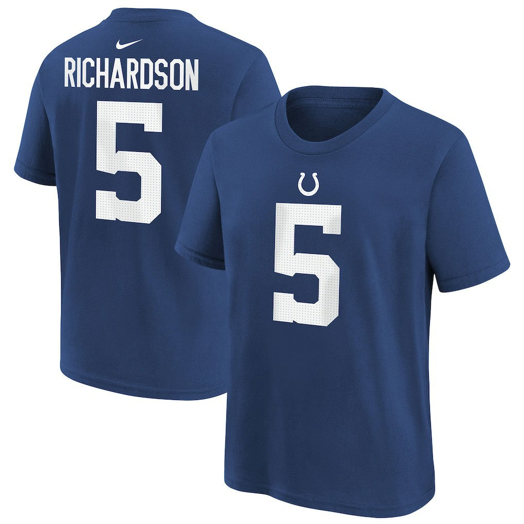 Indianapolis Colts Nike Anthony Richardson Sr.  Youth Player Name & Number T-Shirt