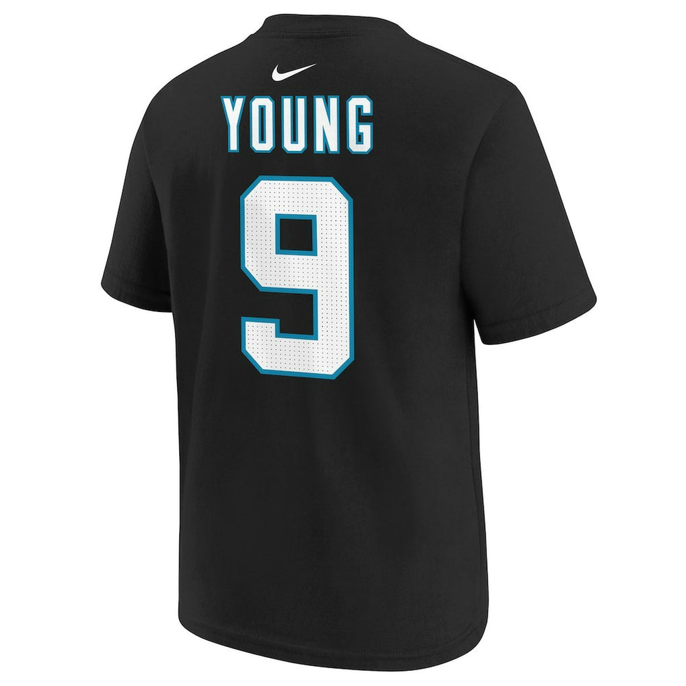 Carolina Panthers Nike Bryce Young  Youth Player Name & Number T-Shirt