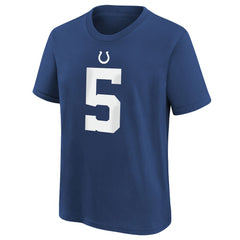 Indianapolis Colts Nike Anthony Richardson  Youth Player Name & Number T-Shirt