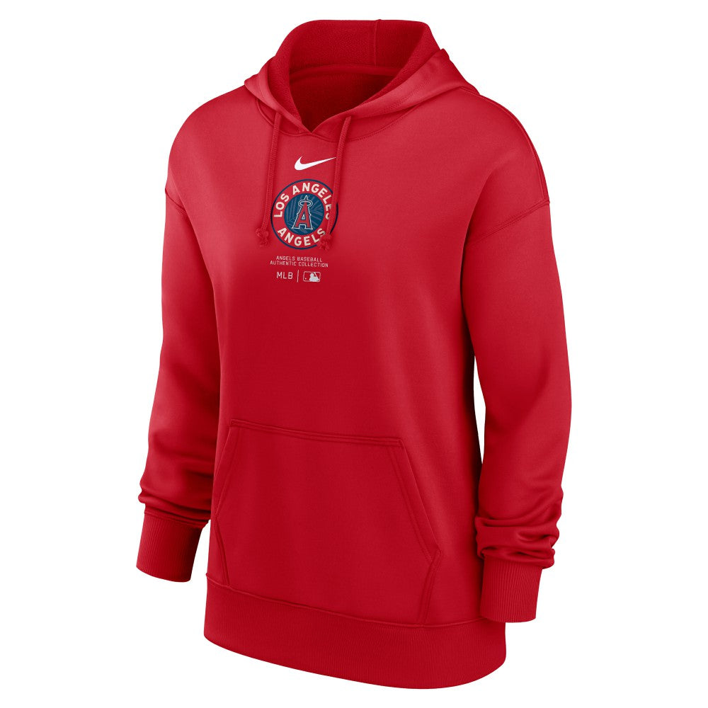 Los Angeles Angels Nike Women's City Connect Practice Performance Pullover Hoodie | MLB Discount