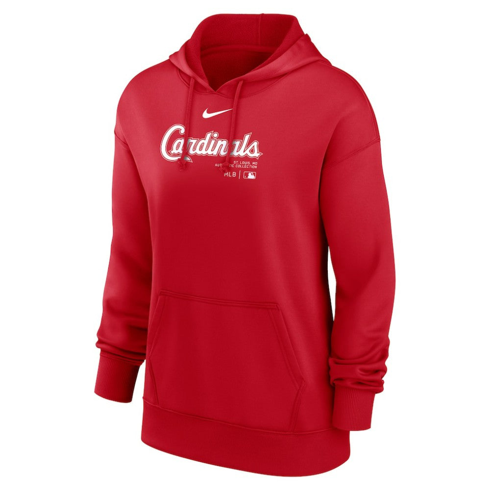 St. Louis Cardinals Nike Women's Authentic Collection Performance Pullover Hoodie | MLB Online