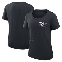 Minnesota Twins Nike Women's Authentic Collection Performance Scoop Neck T-Shirt | MLB Sale