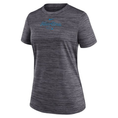 Miami Marlins Nike Women's Authentic Collection Velocity Performance T-Shirt | MLB Sale