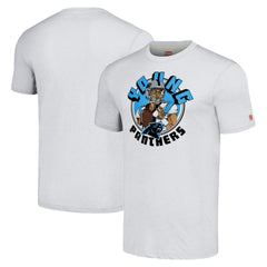 Carolina Panthers  Bryce Young  Homage Unisex Caricature Player Tri-Blend T-Shirt