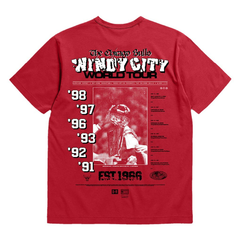 Chicago Bulls Bleacher Report x  Unisex World Tour T-Shirt sale New