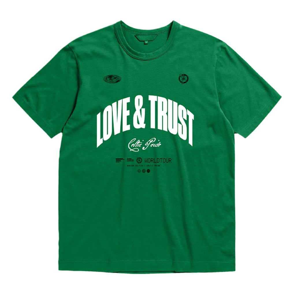Boston Celtics Bleacher Report x  Unisex World Tour T-Shirt Discount