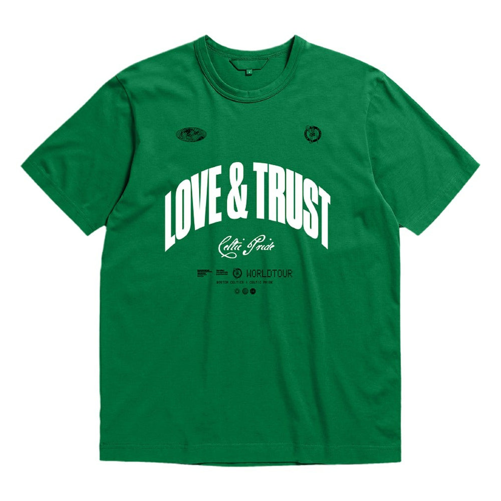 Boston Celtics Bleacher Report x  Unisex World Tour T-Shirt Discount