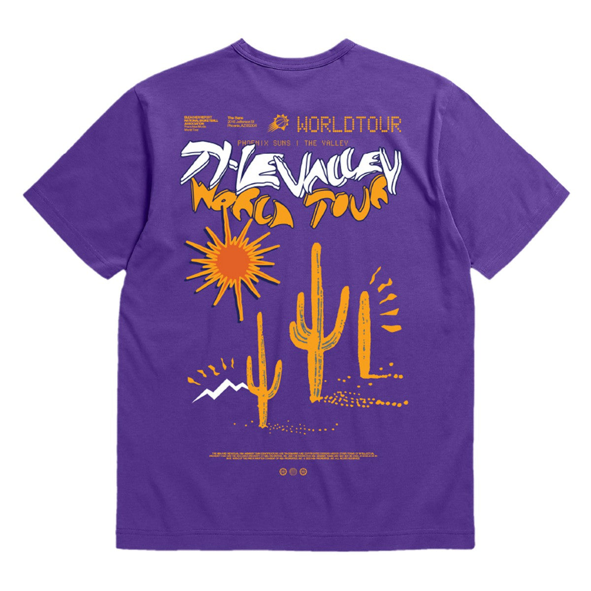 Phoenix Suns Bleacher Report x  Unisex World Tour T-Shirt Online