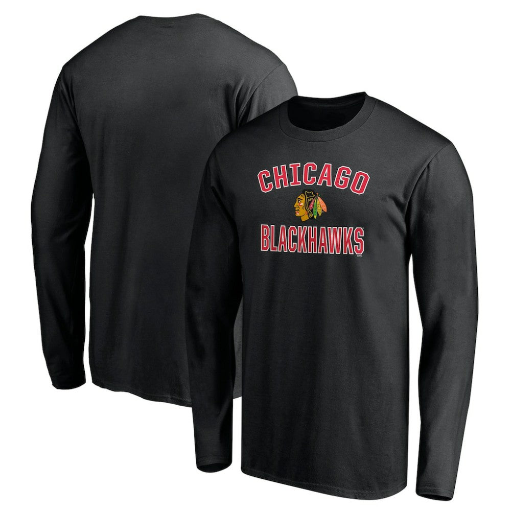 Chicago Blackhawks Victory Arch Long Sleeve T-Shirt Online