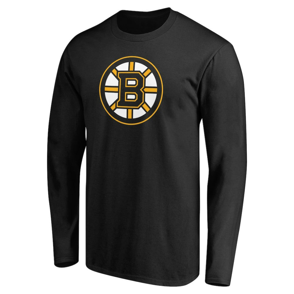 Boston Bruins Primary Logo Long Sleeve T-Shirt Discount