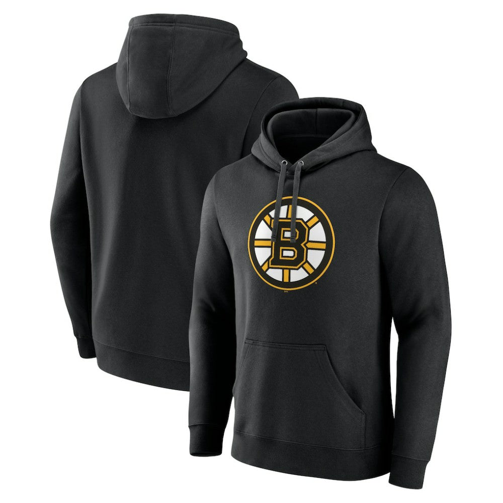 Boston Bruins Primary Logo Pullover Hoodie Online