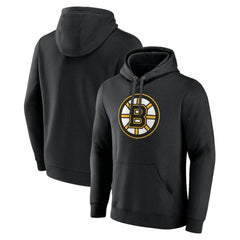Boston Bruins Primary Logo Pullover Hoodie Online