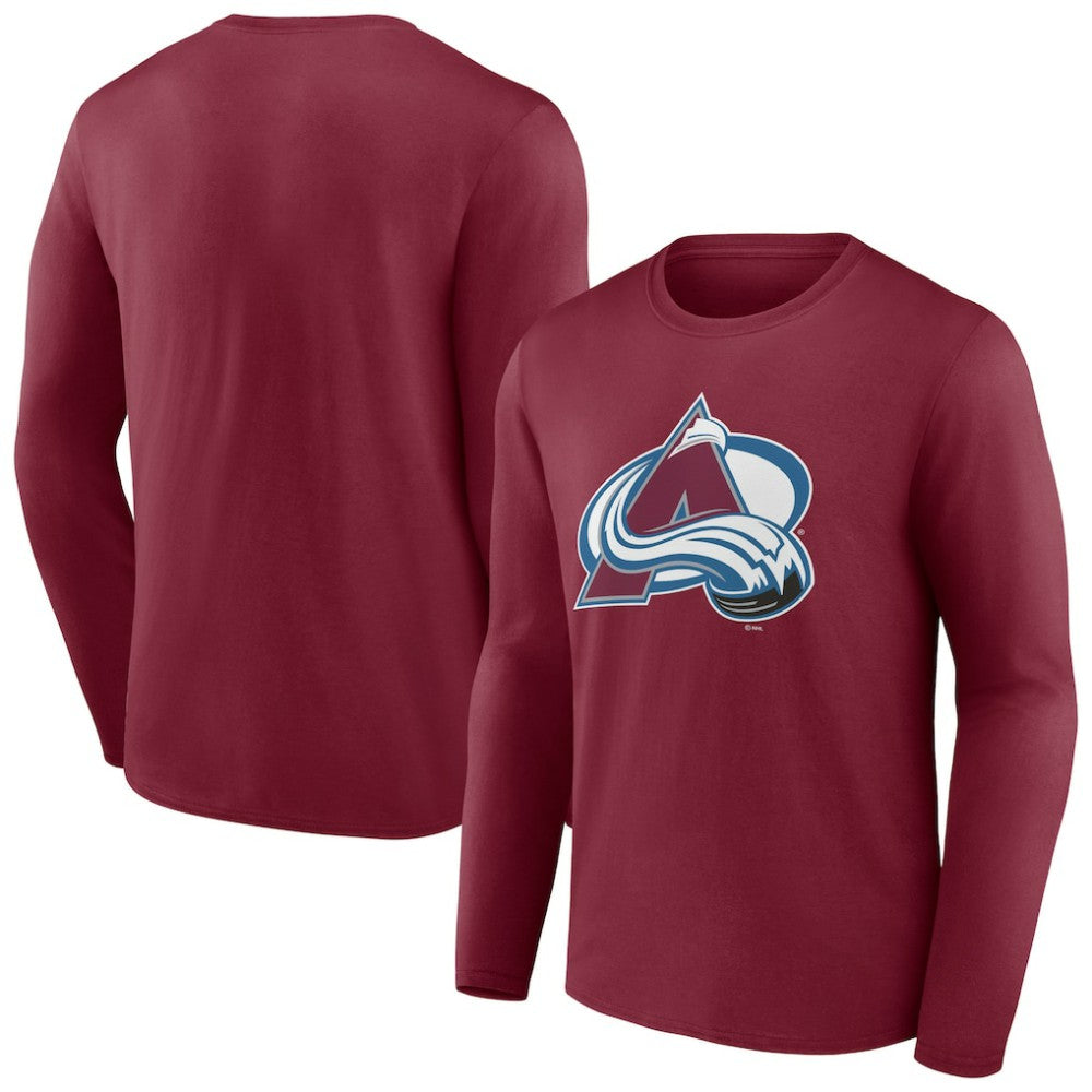 Colorado Avalanche Primary Logo Long Sleeve T-Shirt Sale