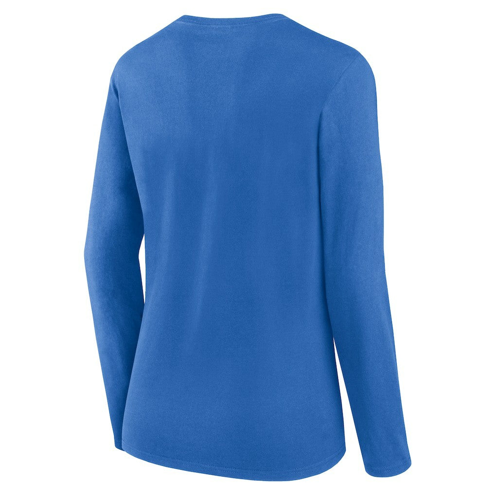 Los Angeles Chargers Fanatics Women's Plus Size Foiled Play Long Sleeve T-Shirt