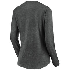 Vegas Golden Knights Women's Primary Logo V-Neck Long Sleeve T-Shirt Discount