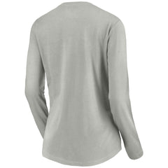 Vegas Golden Knights Women's Primary Logo V-Neck Long Sleeve T-Shirt Online