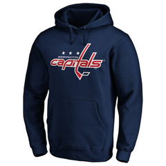 Washington Capitals Primary Logo Pullover Hoodie Outlet