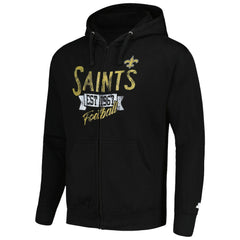 New Orleans Saints  Starter Domestic Post Season Full-Zip Hoodie