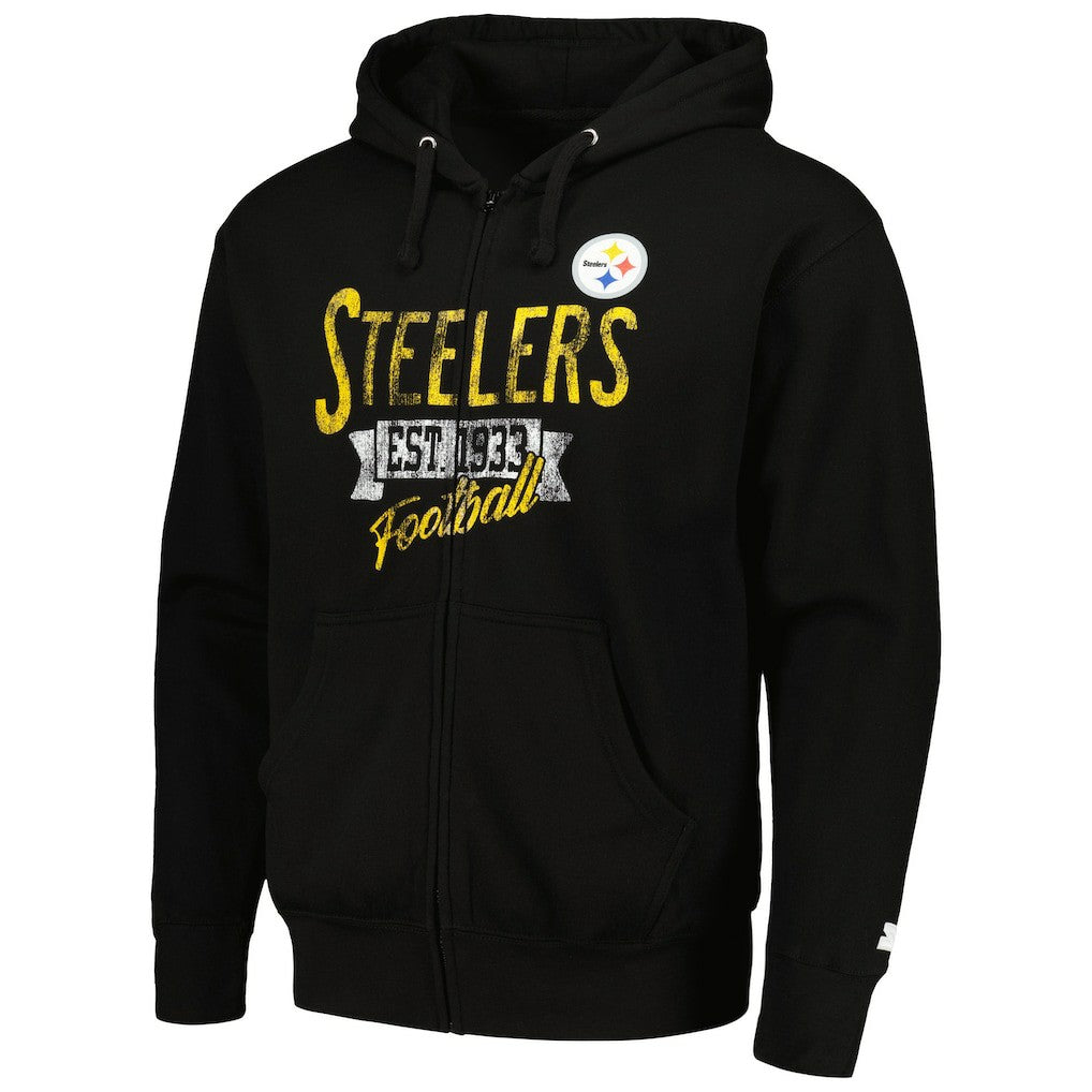 Pittsburgh Steelers  Starter Domestic Post Season Full-Zip Hoodie