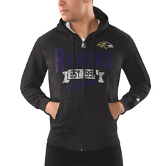 Baltimore Ravens  Starter Domestic Post Season Full-Zip Hoodie