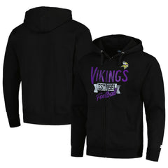 Minnesota Vikings  Starter Domestic Post Season Full-Zip Hoodie