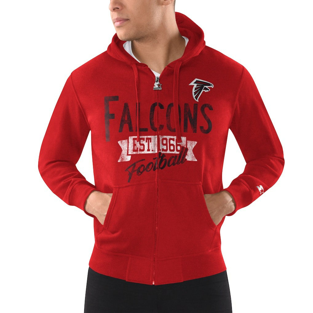 Atlanta Falcons  Starter Domestic Post Season Full-Zip Hoodie