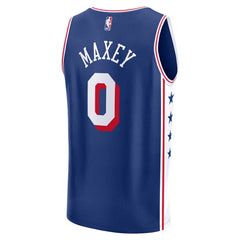 Tyrese Maxey Philadelphia 76ers Fast Break Replica Jersey Discount