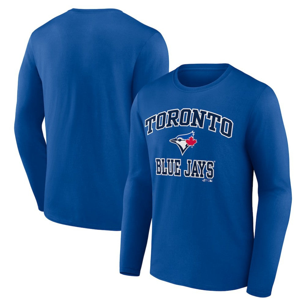 Toronto Blue Jays Logo Athletic Heart & Soul Long Sleeve T-Shirt | MLB Near me