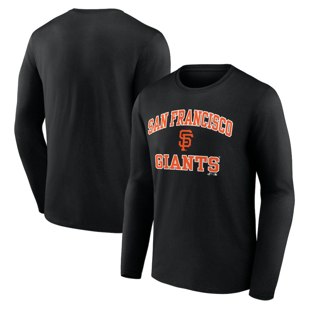 San Francisco Giants Logo Athletic Heart & Soul Long Sleeve T-Shirt | MLB For sale
