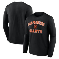 San Francisco Giants Logo Athletic Heart & Soul Long Sleeve T-Shirt | MLB For sale