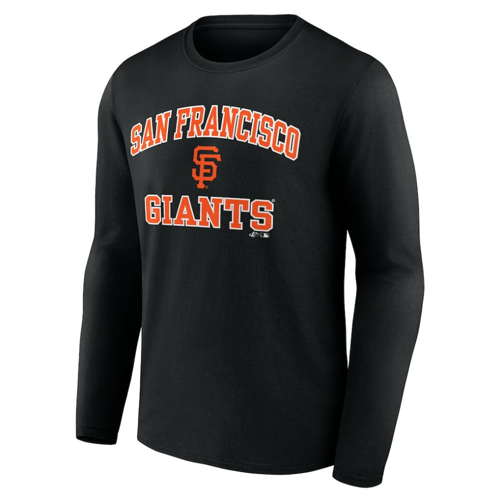 San Francisco Giants Logo Athletic Heart & Soul Long Sleeve T-Shirt | MLB For sale
