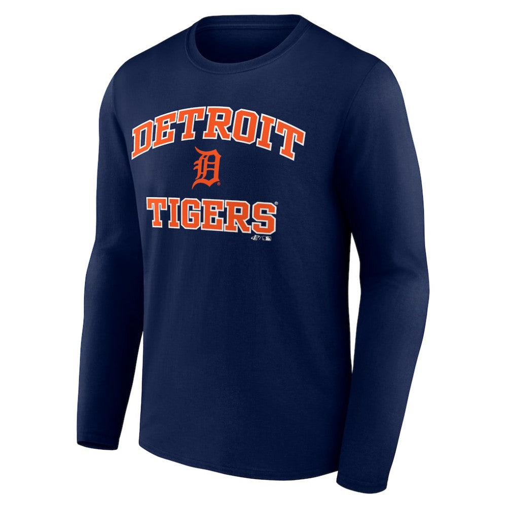 Detroit Tigers Logo Athletic Heart & Soul Long Sleeve T-Shirt | MLB US