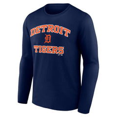 Detroit Tigers Logo Athletic Heart & Soul Long Sleeve T-Shirt | MLB US