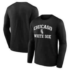 Chicago White Sox Logo Athletic Heart & Soul Long Sleeve T-Shirt | MLB Sale